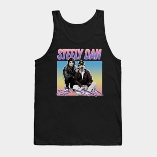 Steely Dan / Retro Aesthetic Meme Parody Design Tank Top